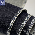 Jacquard Custom Logo Pattern Selvedge Denim Fabric